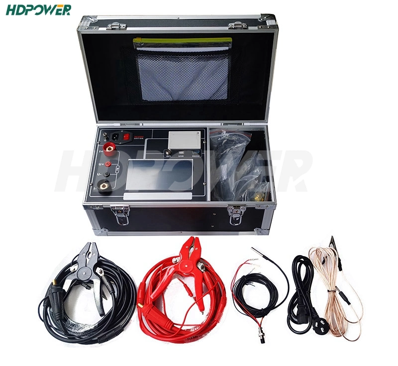 Portable Contact Resistance Tester Micro-Ohmmeter Circuit Breaker Contact Resistance Meter