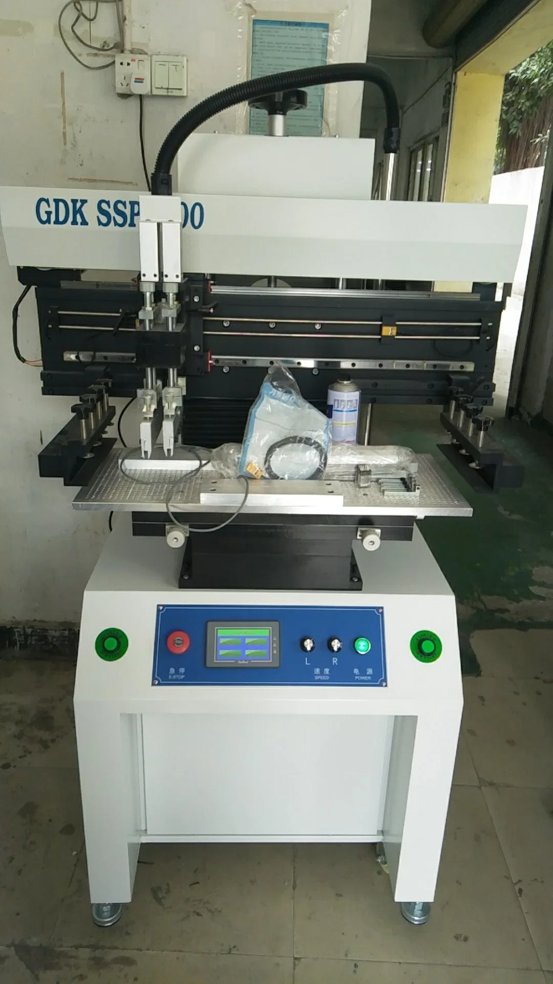 Полуавтоматическая паяльную пасту SMT матрица принтера трафаретной печати машины для производства печатных плат