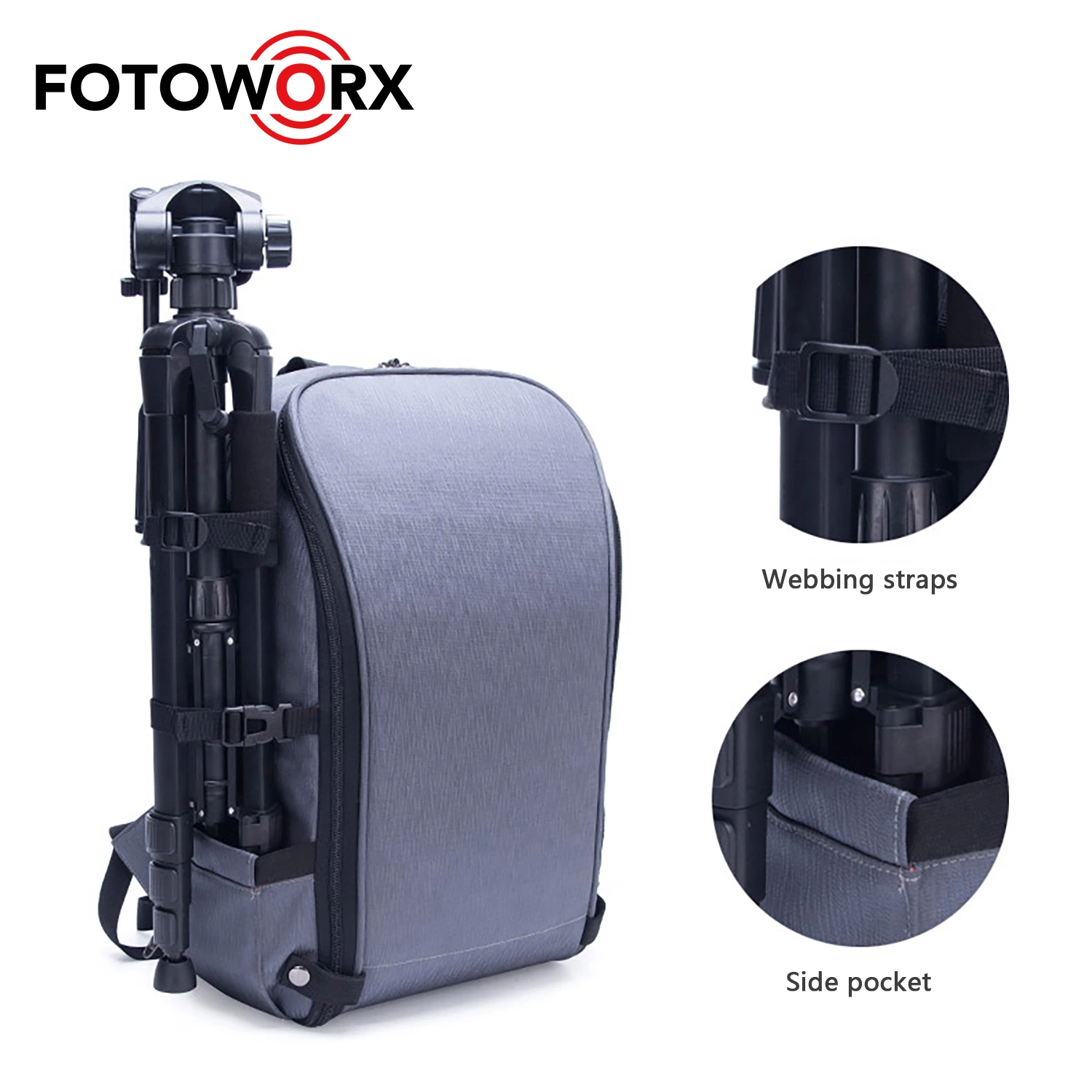 Mochila de câmara para DSLR/SLR Nikon Canon Lente Sony Saco da câmara