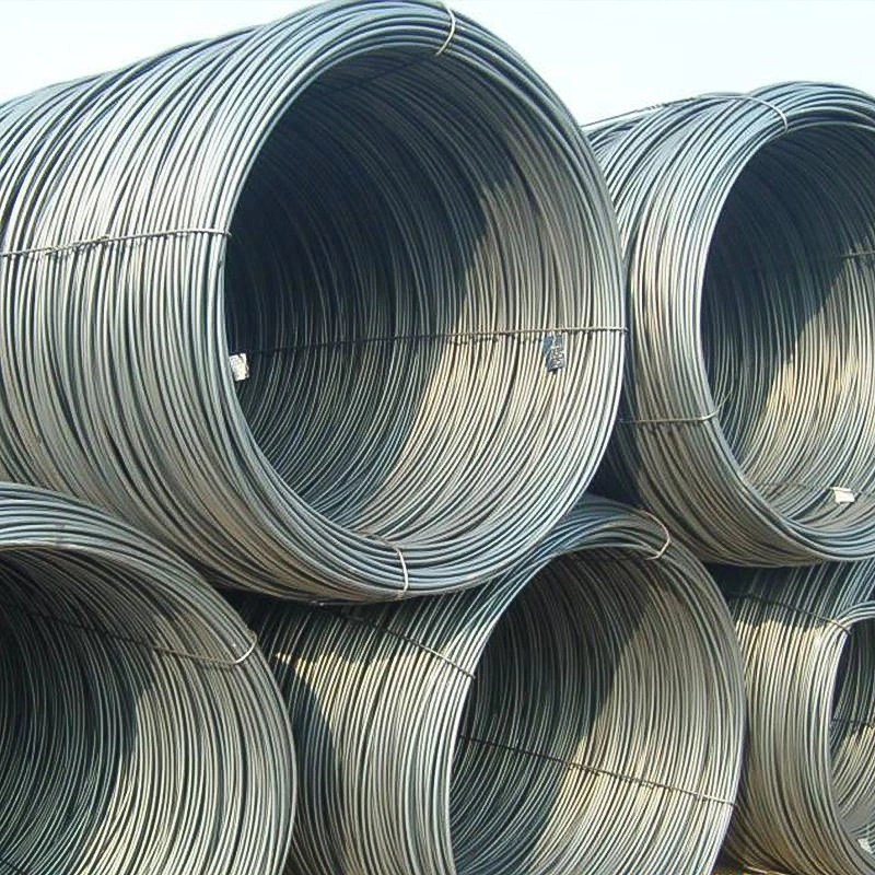 Hot Rolled Steel Wire Rod Low Carbon Q195 Q235 SAE1008 6.5mm 8mm 10mm 12mm