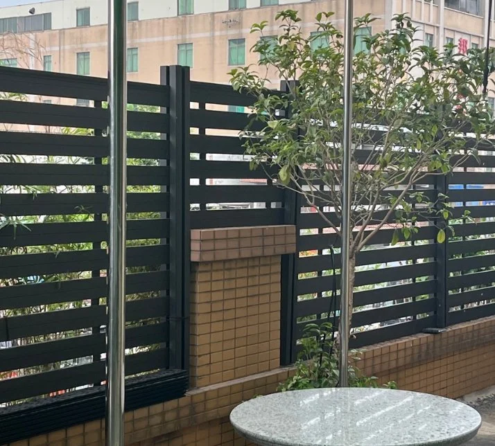 Water-Proof Wood Plastic Composite WPC Fence and Eco Friendly WPC Fencing