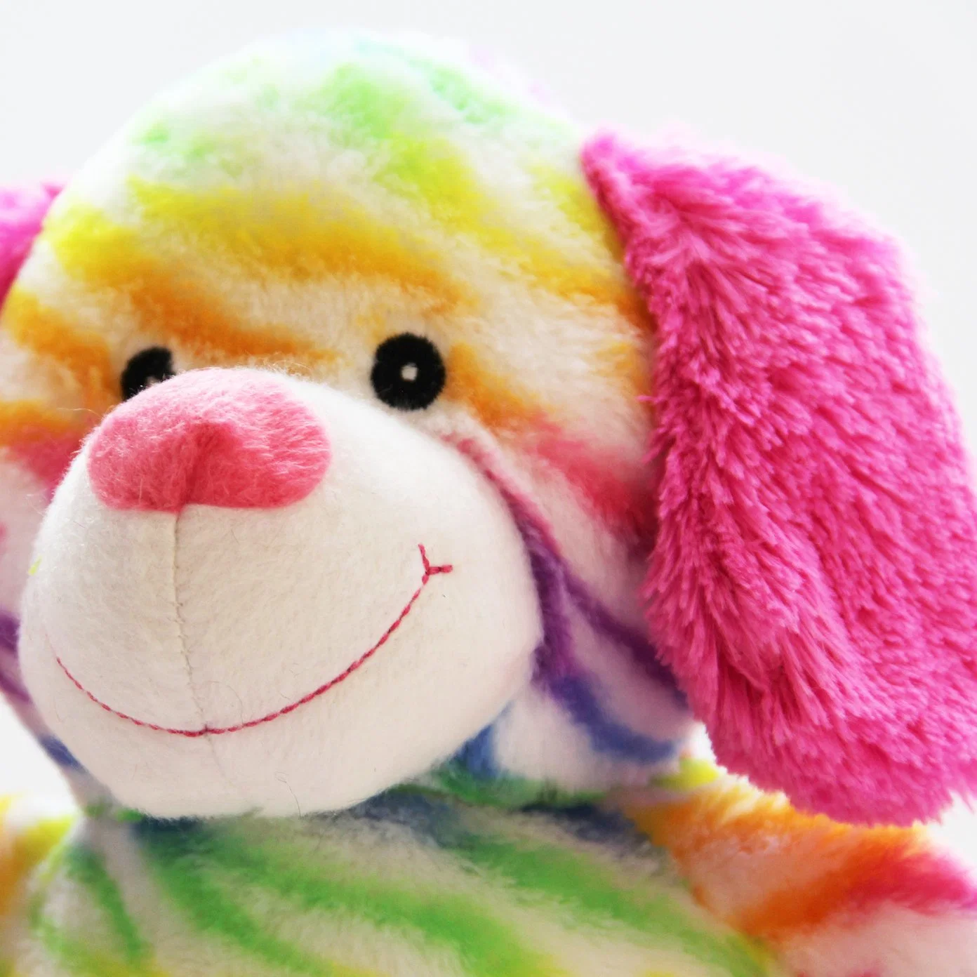 Plush Toy Colorful Stuffed Animal Dog