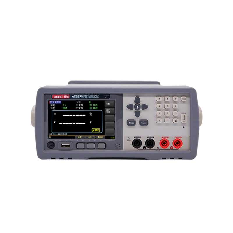 Anbai At527h Inspection Miniature Desktop Instrument Battery Tester AC Internal Resistance Meter DC Voltage