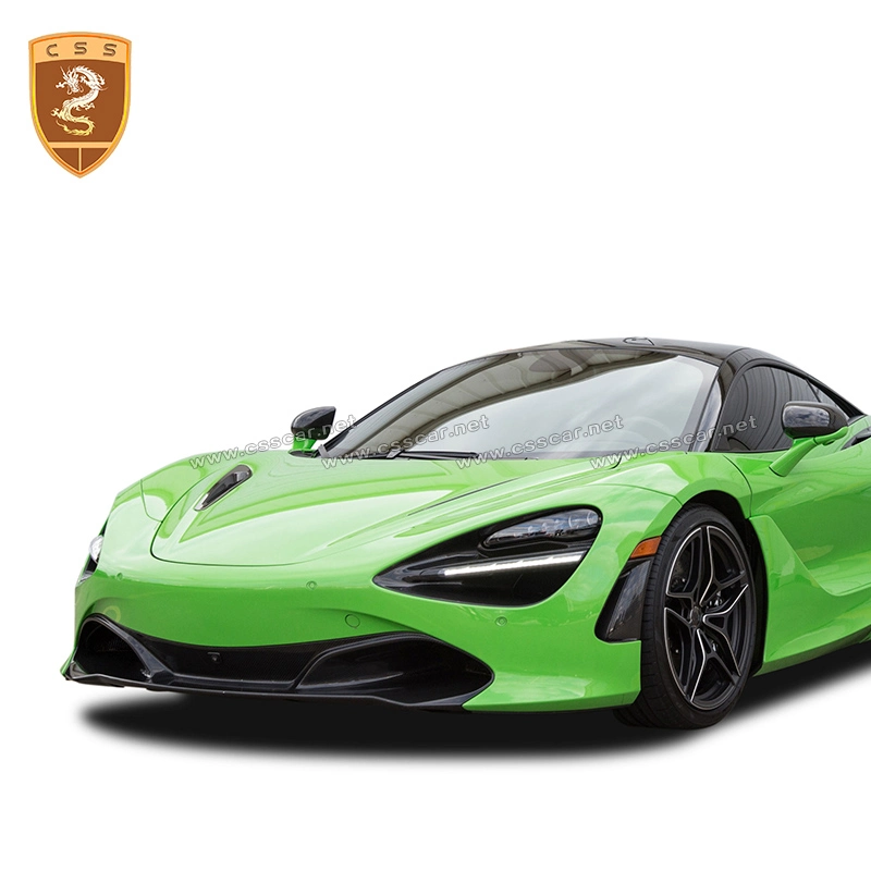 Acessórios de carroçaria em fibra de carbono seco Arejador lateral automática da tampa da Mclaren 720s 2018