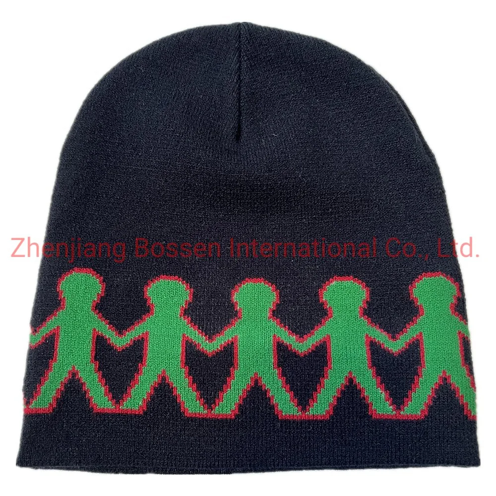 China Beanie Hat Custom Design Daily Heather Beanie Winter قبعة ناته الدافئة