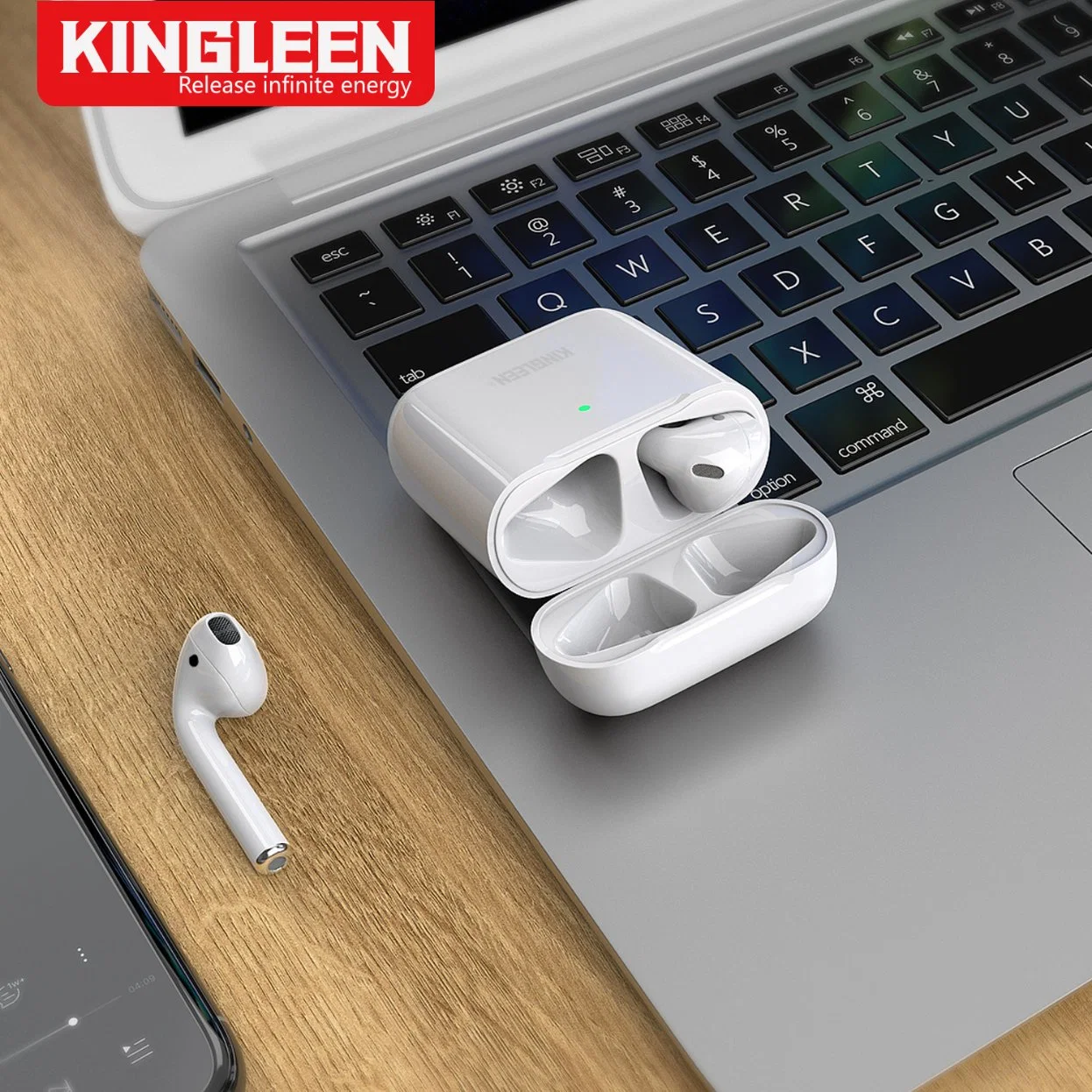 1: 1 Original Tws Kabellose Bluetooth Ohrhörer Noise Cancelling Sport Kopfhörer Kopfhörer Kopfhörer Kopfhörer