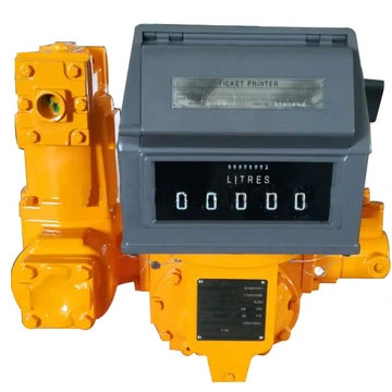 2" Digital Diesel Fuel Oil Positive Displacment Flow Meter with Mechanical Meter Counter