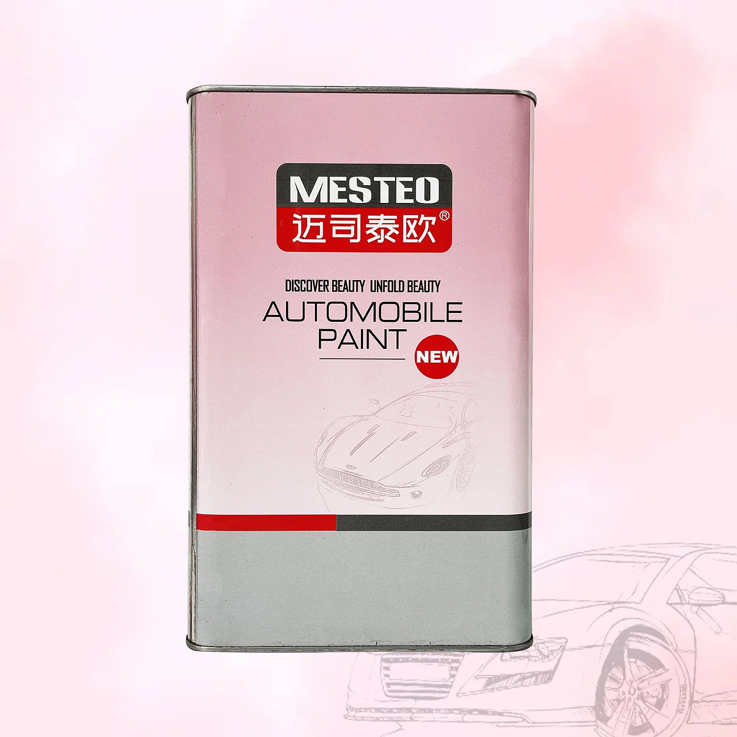 High Application High Plumpness Acrylic Auto Paint Wholesale/Supplier Spray Car Paint Babosen Matt Clearcoat (3: 1: 1) (by 580 hardener)