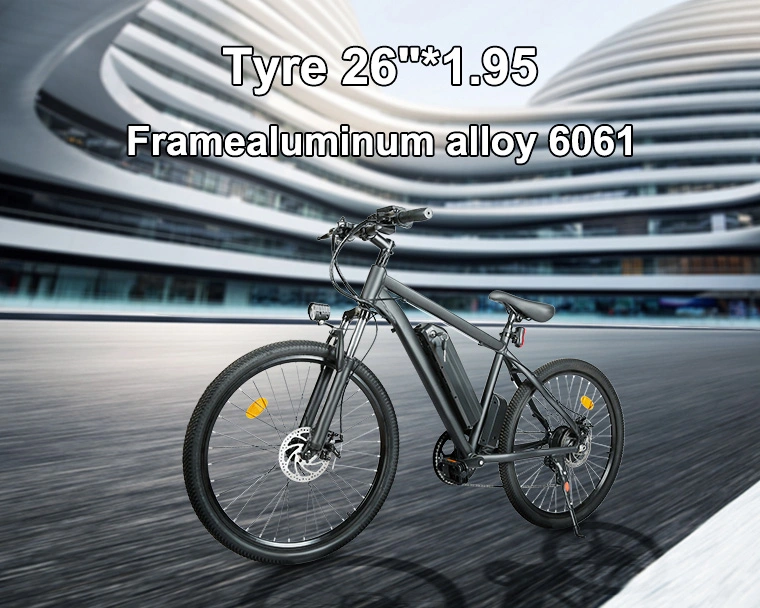 48V 26 Inch Men Electric Bike Road Bicycle Fat Electric City Bike Adults