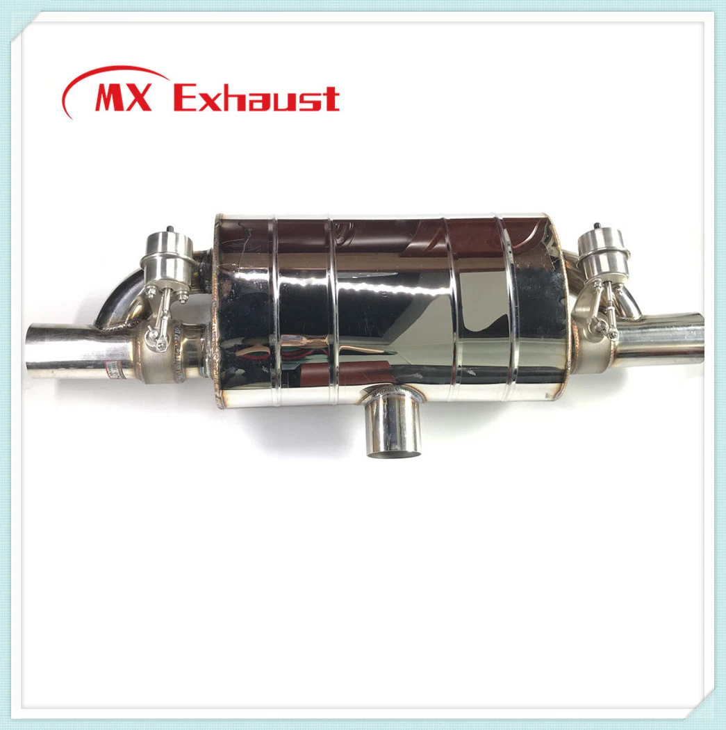 Mx Exhaust performance Exhaust Valvetronic Universal Muffler with Cutout Valves