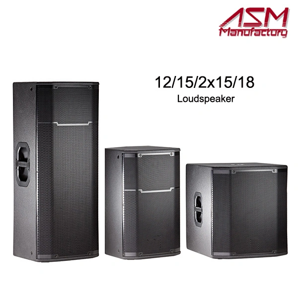 OEM 12" /15"/18&prime; &prime; Wooden Speaker Cabinet/ PA Speaker Box