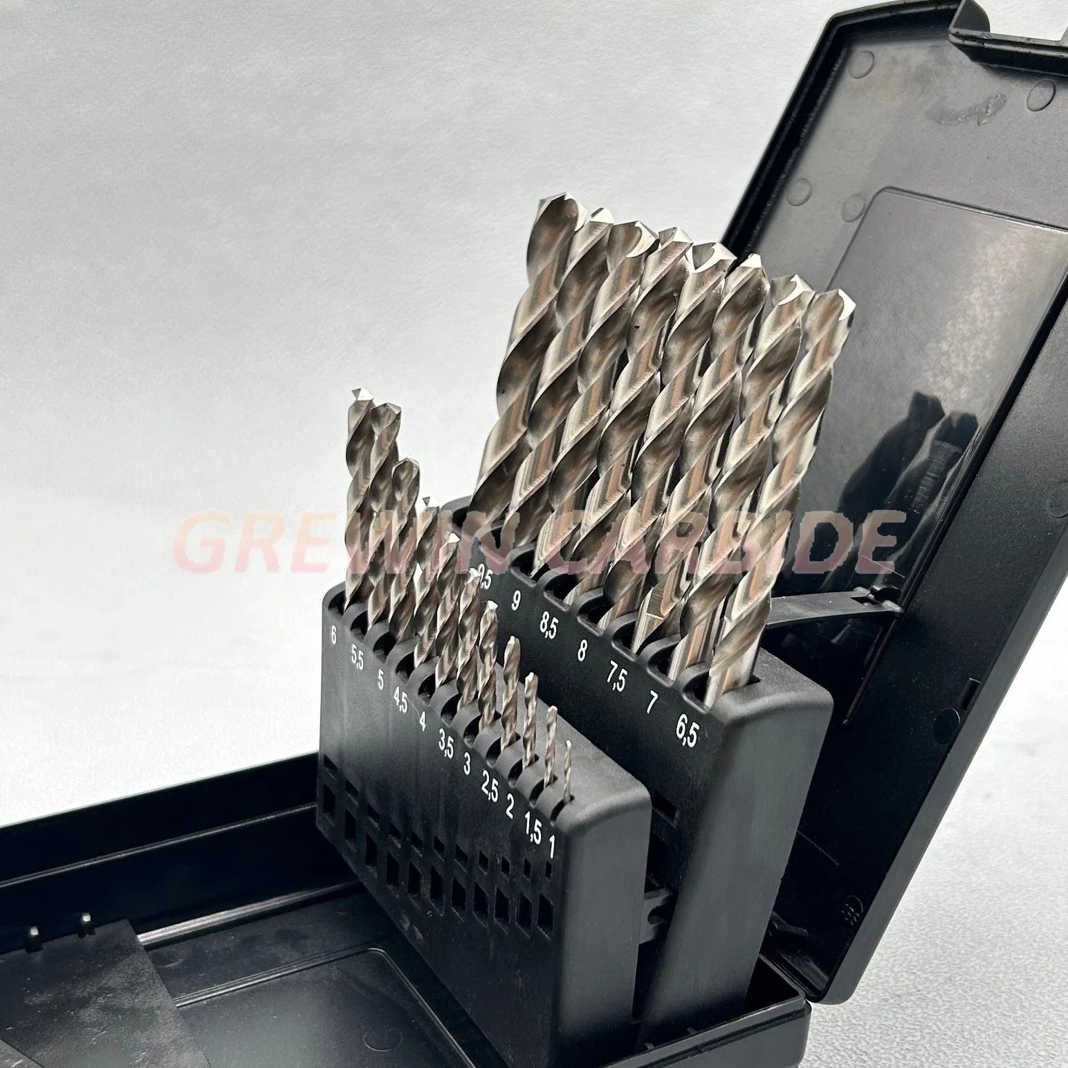 HSS Cobalt Drill Bit Twist Drill Bit Set for Stainless Steel and Metal Drilling