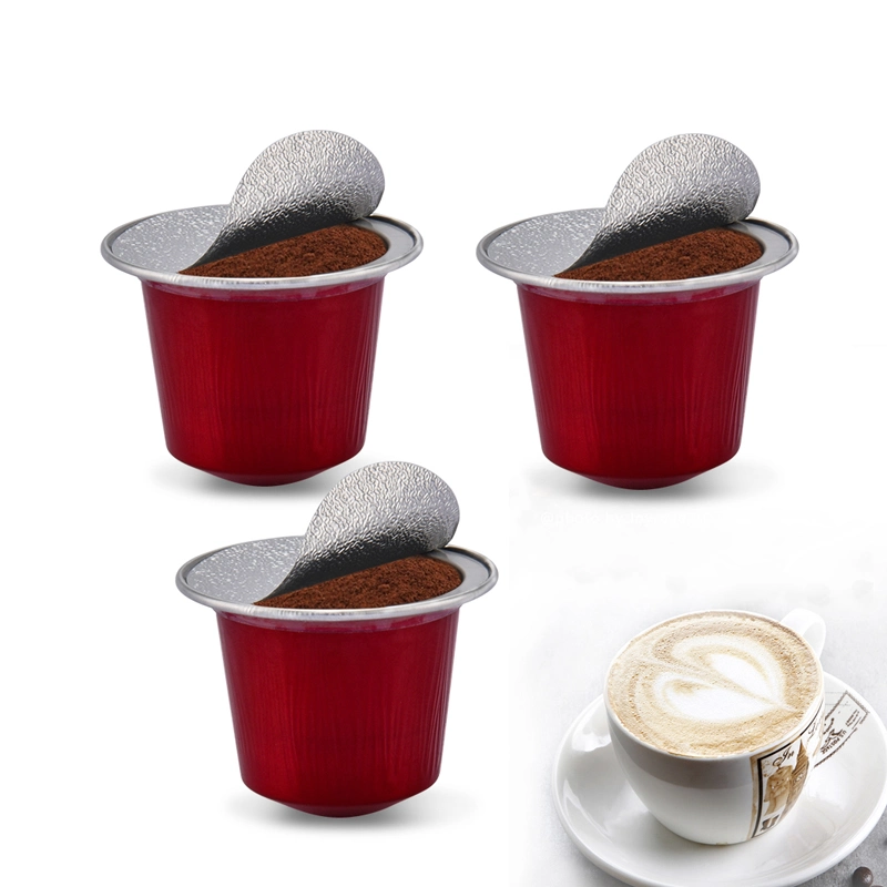 Aluminum Foil Coffee Capsules for Nespresso Wit Lid