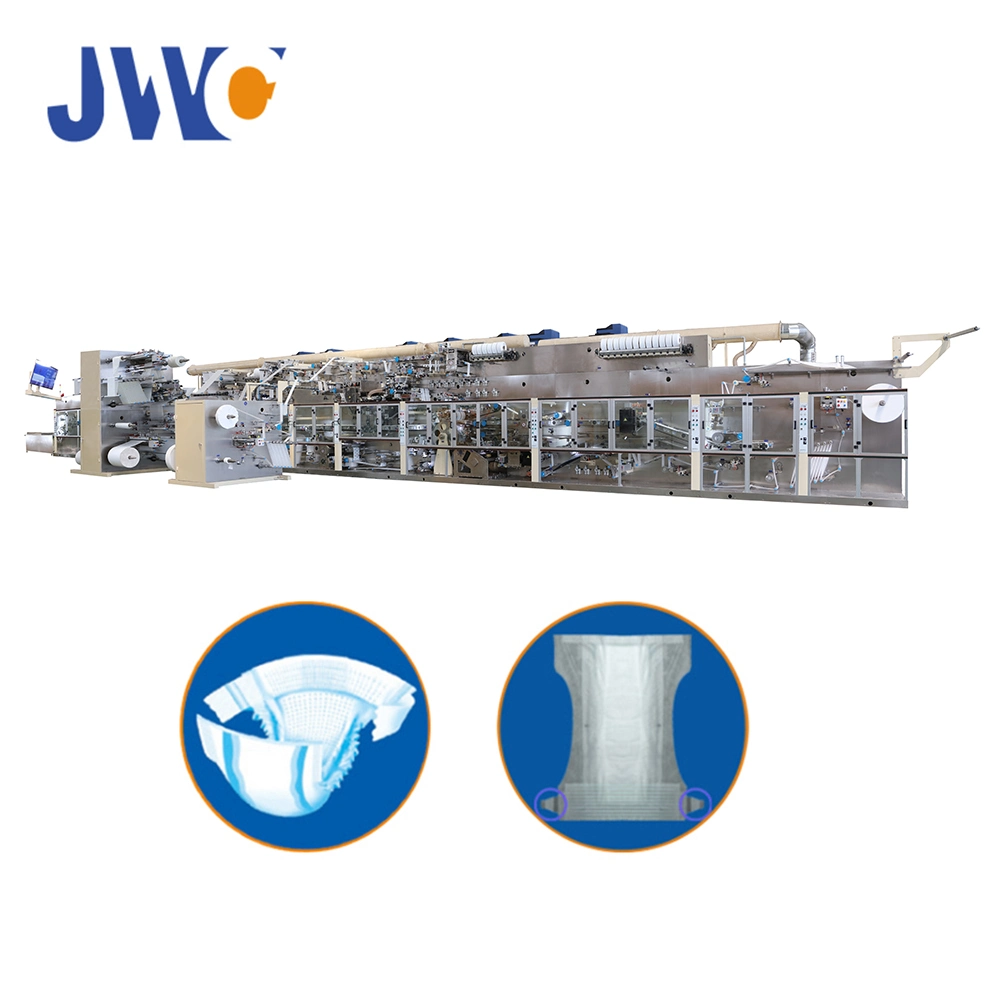 Jwc-Nk450-Hb высокой скорости отличное экономической полностью автоматический Baby Diaper бумагоделательной машины