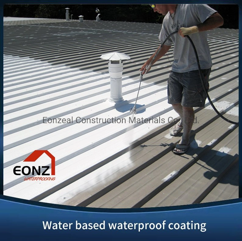 One Component Water-Based Polyurethane Waterproof Paint for Metal Roofing