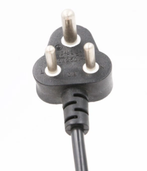 South Africa Power Extension Cord Power Cable Cord AC Power Cord Computer Power Cord