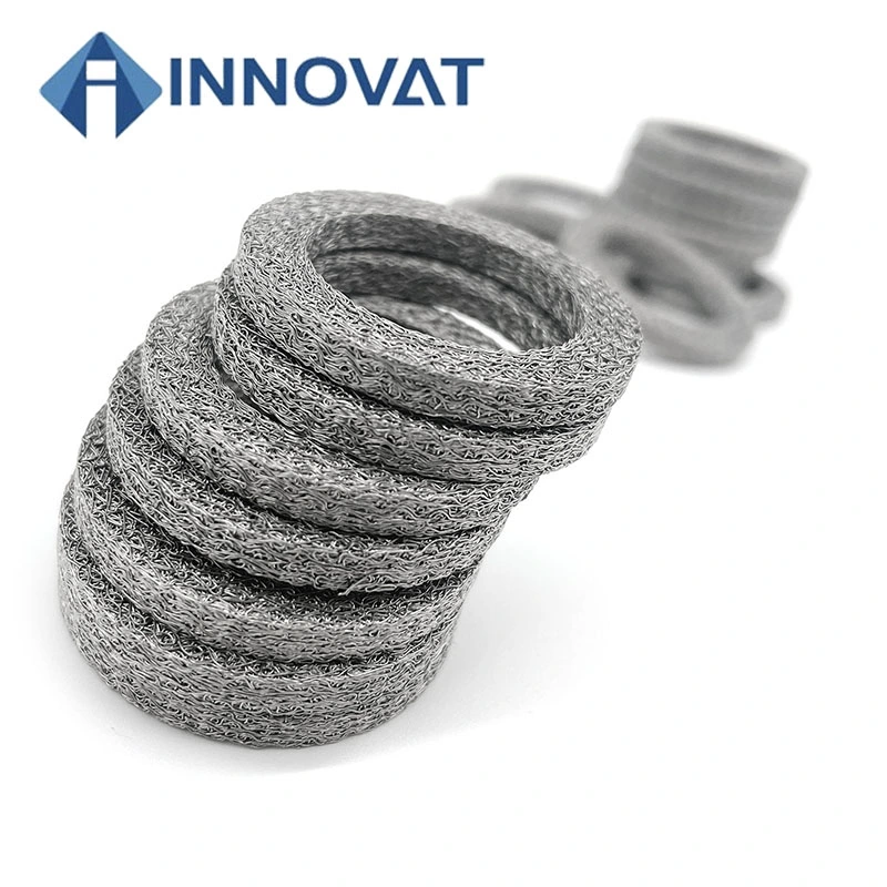 Wire Mesh Gauze Filter Stainless Steel Compressed Knitted Wire Mesh Gasket Snow Foam Lance Compressed Knitted Filter Mesh Gasket