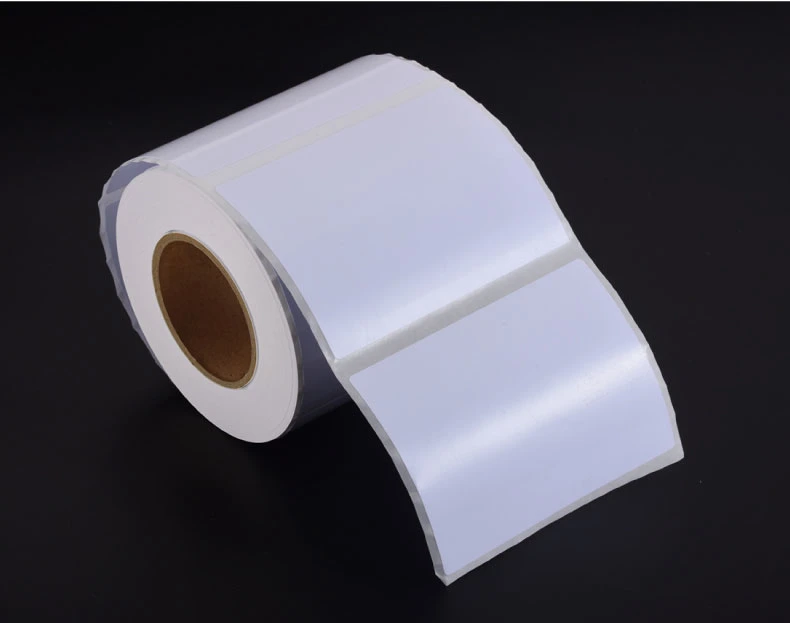 Blank Die Cut Round Label Rolls Custom Printed Cheap Waterproof Paper Labels Sticker for Inkjet Printing