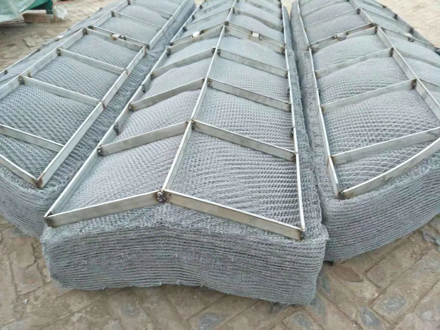 Stainless Steel Non-Ss Metal Demister Pad High Strength and Mechanical Property