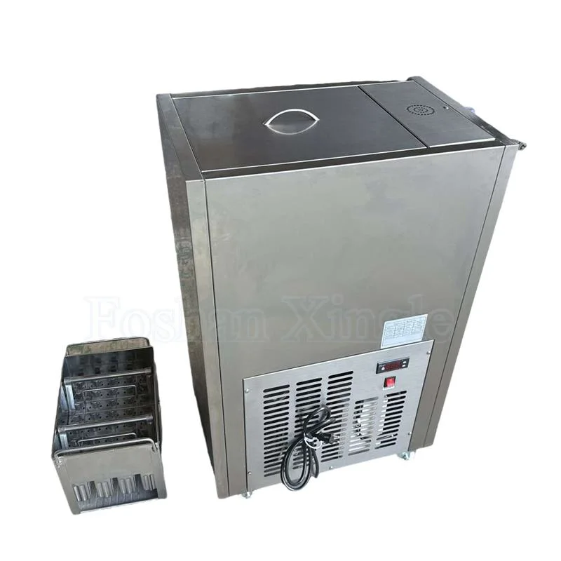 Stainless Steel Ice Stick Making Machine Hard Popsicle Bar Ice Pop Making Machine