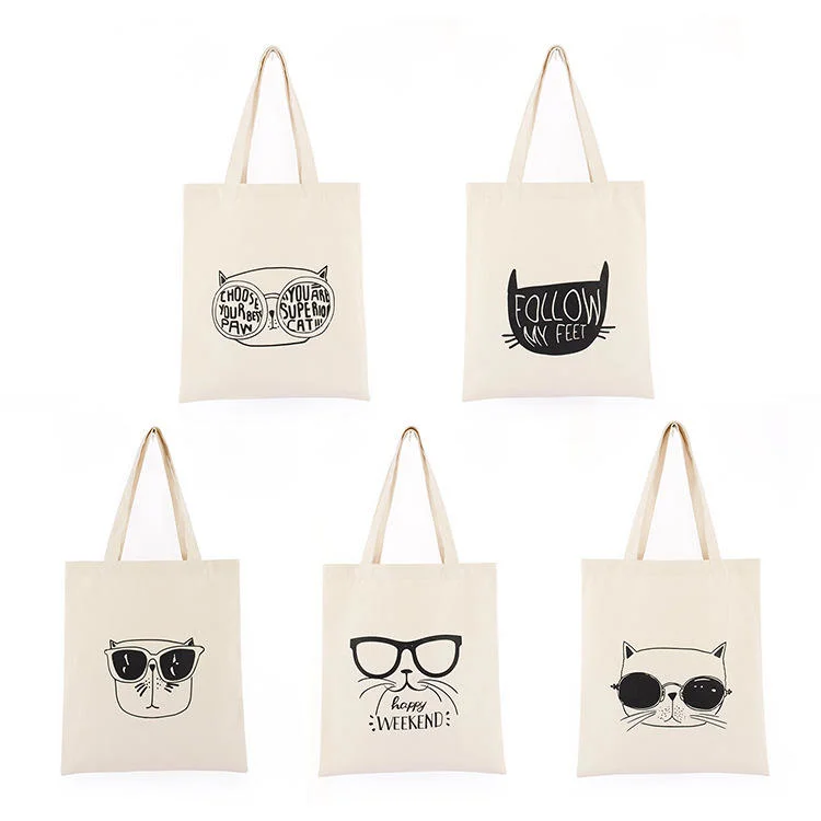 Fashion Shopping Canvas Bag Tote Bag Custom Printed