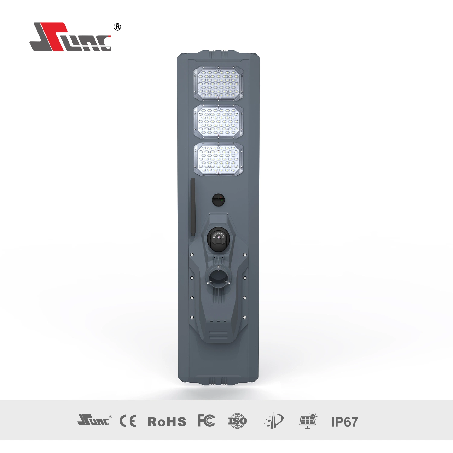 Sunc Factory Good Price 300W Outdoor Luminaria Integrated All in One LED Solar Street with 4G Camera