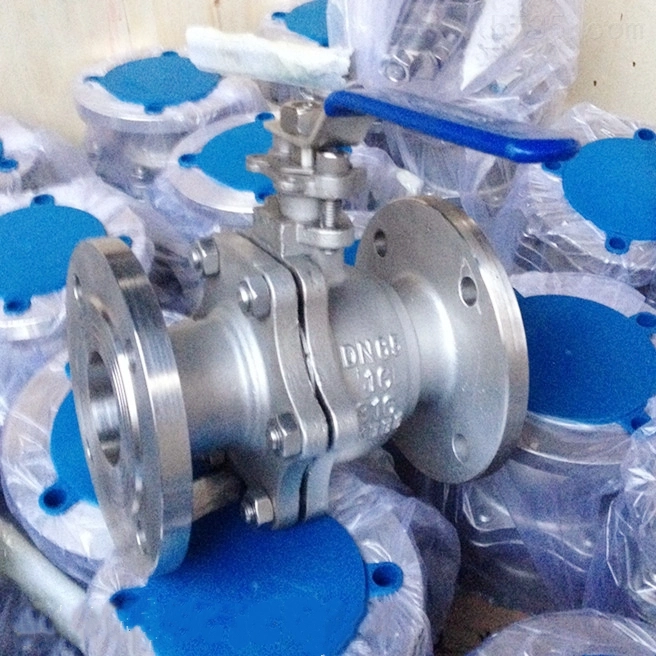 Q41f Stainless Steel Bare Shaft Flange Type Ball Valve