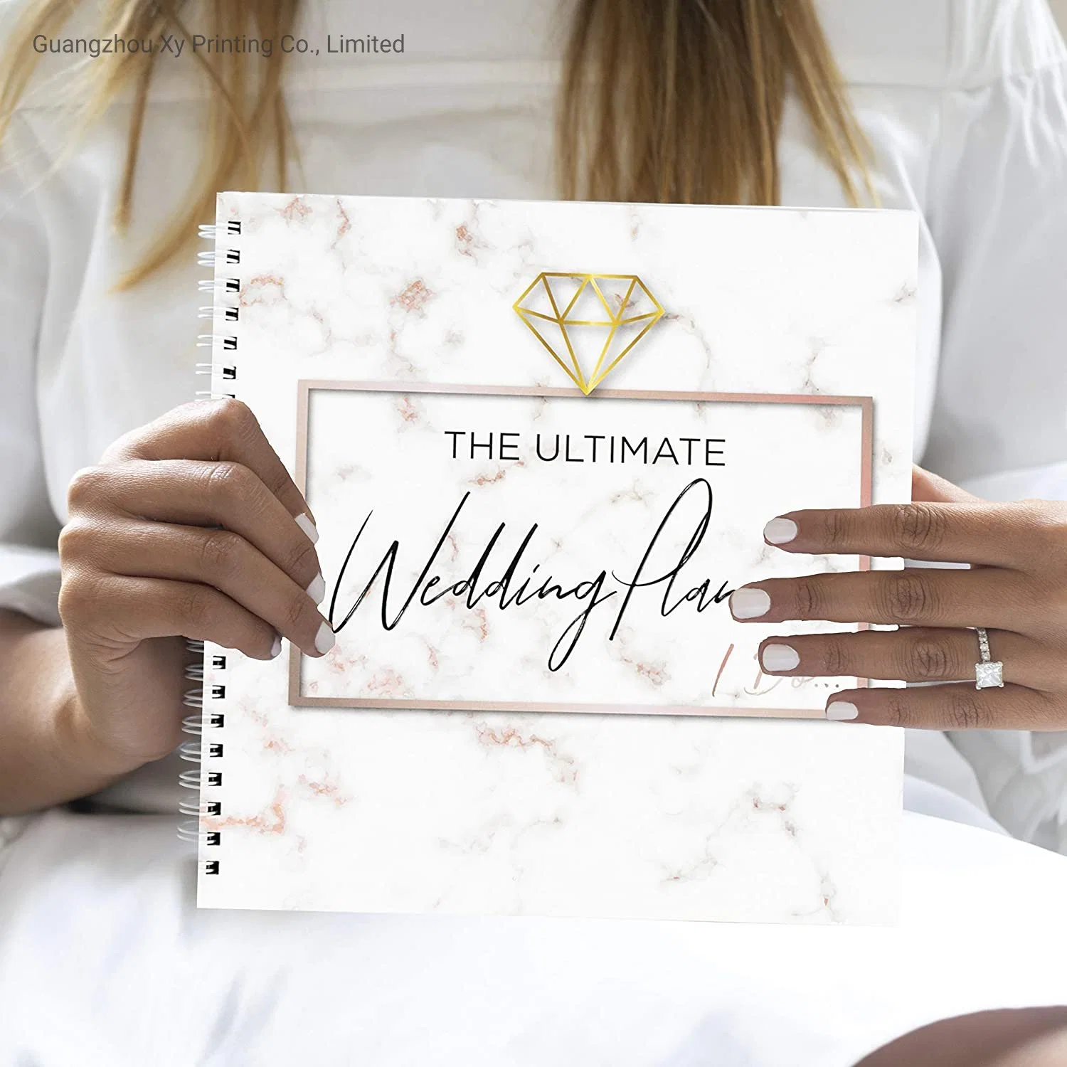 Sublimation Blank Paper Cover Spiral Wedding Diary