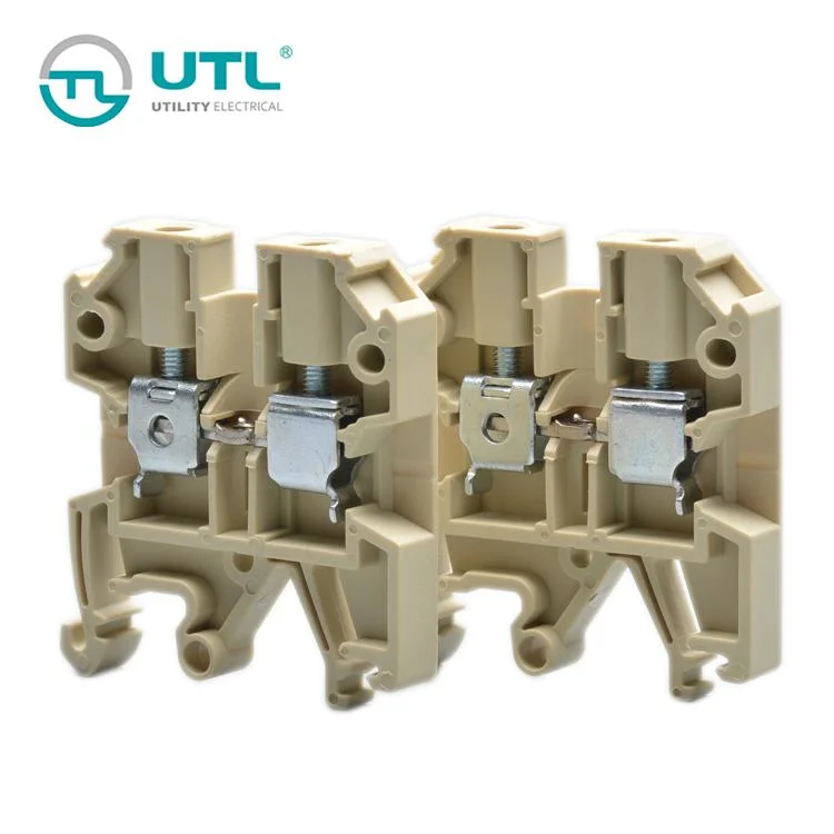 Top Selling Power Cable Current Terminal Block 4mm2 Copper Contact