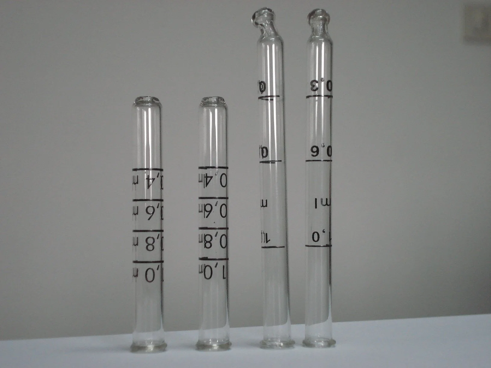 0.1 0.2 0.5 1 2 5 10 15 20 50ml Glass Measuring Pipet Graduated Pipette for Lab