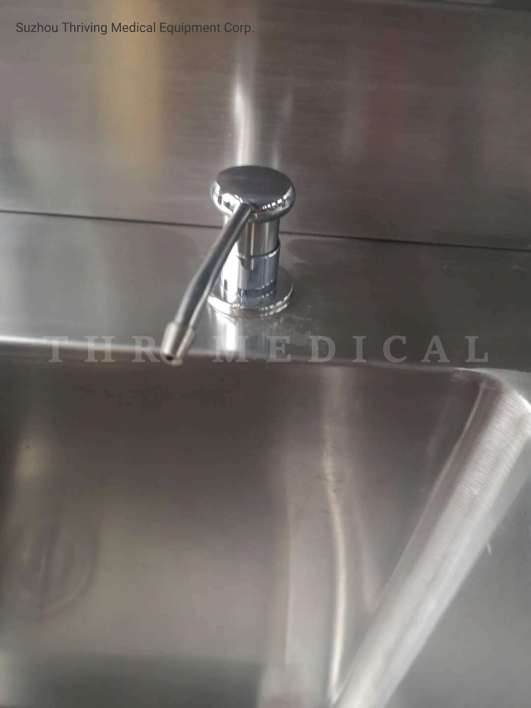 Single Bowl Stainless Steel Scrub Sink Wash Hand Basin (THR-SS011)