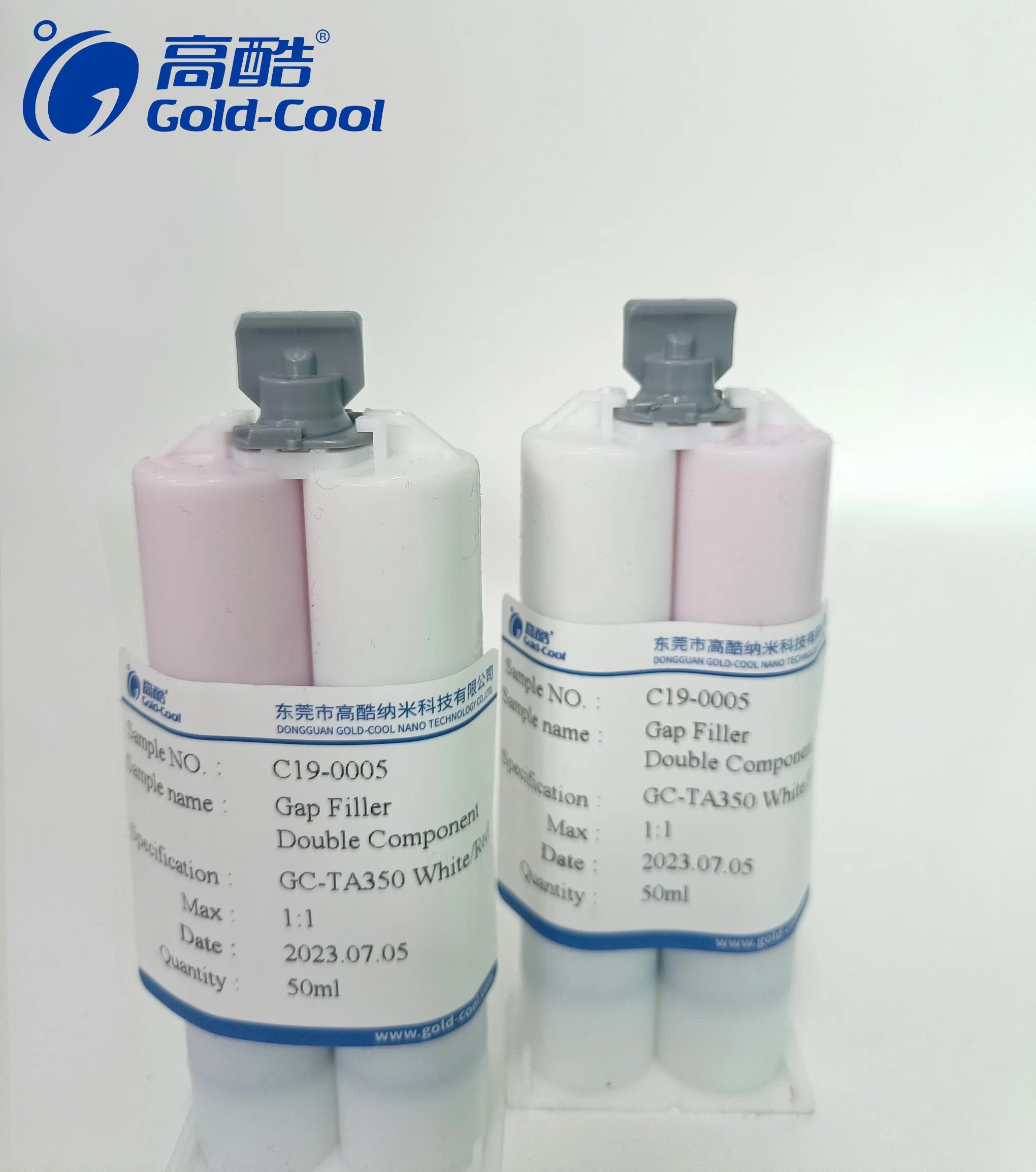 3.5 W Heat Dispersion and Heat Insulation Two-Component Silicone Gel for Electronic Chip