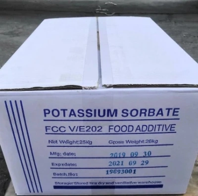 Food Ingredients Manufacturer Supply E202 Preservative CAS: 24634-61-5 Potassium Sorbate