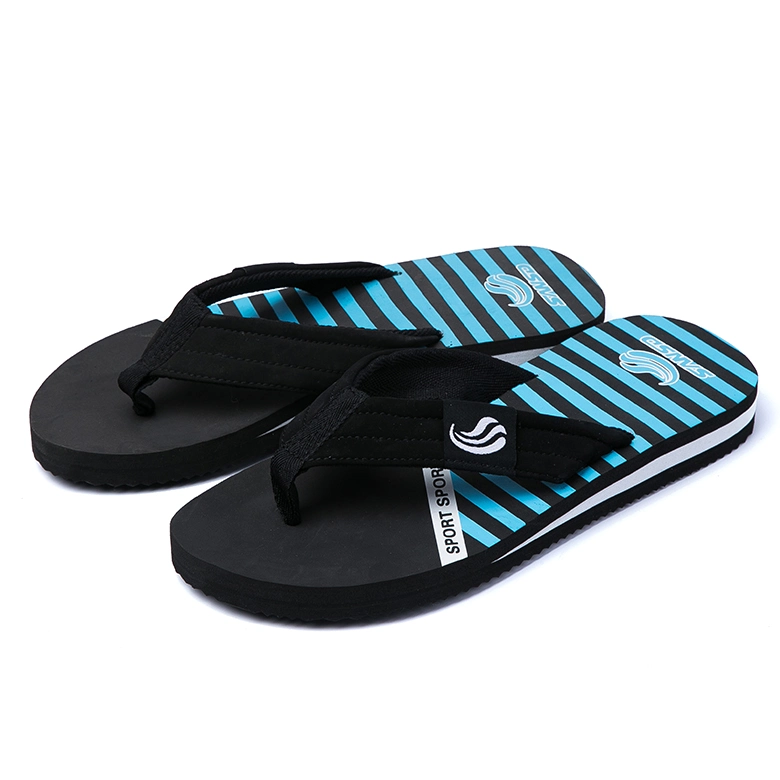 New Style Print Stoff Strap Man Flip Flop Casual Slipper