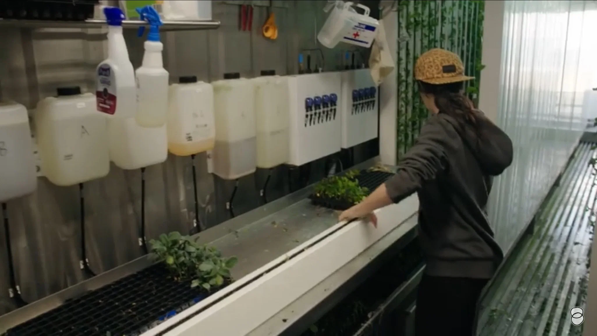 NFT Hydroponics für vertikale Farm Growing Trog / PVC-Pflanzung verwendet Trog für Gewächshausbepflanzung