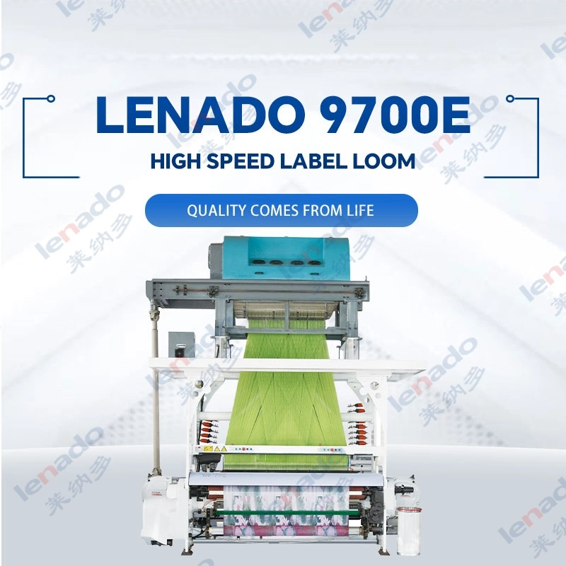 Lenado 9700e High Speed Dobby Eröffnung Jacquard Label Loom