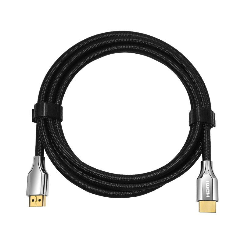 Suporta 8 K 60Hz 1-3M vídeo hd cabo HDMI 8k PVC banhado a ouro cabo HDMI