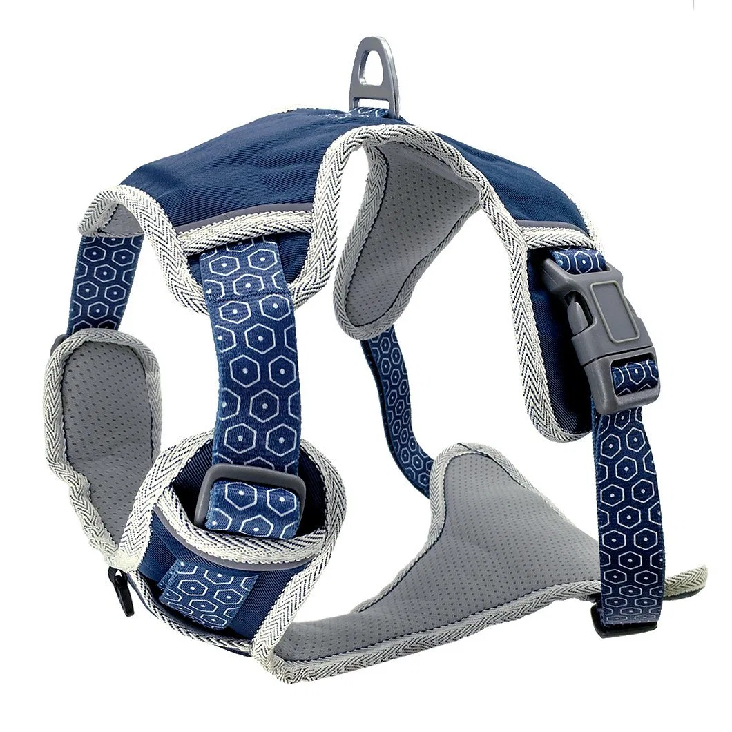Adjustable Reflective No Pull Breathable Wholesale/Supplier Outdoor Dog Harness Pet Supply