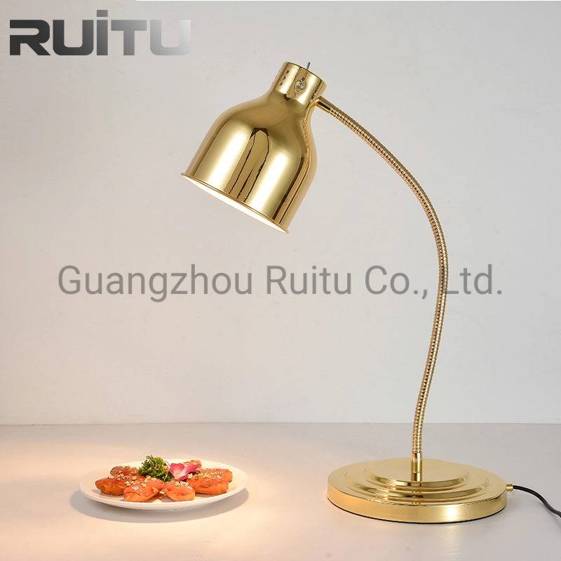 High-End Telescopic Chandelier Hanging Warm Food Lamp Buffet Lifting Food Heat Preservation Cafeteria Catering Buffet Pizza Food Warmer Heating Lamp