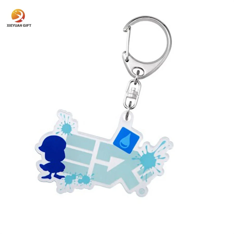 Logo personnalisé de chaîne de clé 3D'un mini-métal Accessoires De Voiture Fashion Style Cartoon émail souvenir ensemble de trousseau