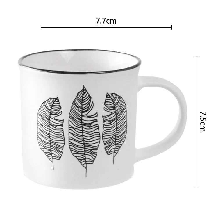 Camp de céramique Vintage naseux vrac mug sublimation vide blanc personnalisé 11oz émail Café Tasse avec le logo d'impression