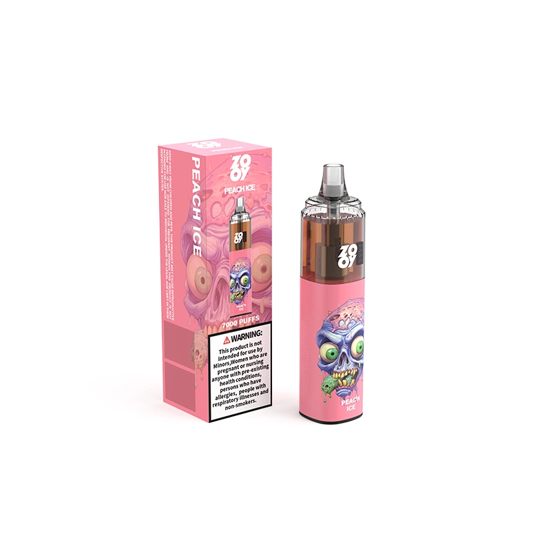 Zooy Tornado 7000 puffs recharger batterie contrôle du débit d'air Vape jetable Dispositif en gros Puff 7K vaper Pen Randm E cigarette in Nouvelle personnalisation du stock