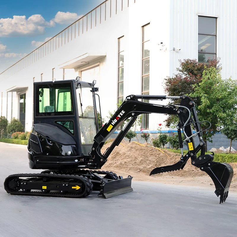 Huyee Factory Crawler Euro 5 EPA 4 Engine 1.8ton Small Digger 1ton 2ton 3.5 Ton Hydraulic Construction Diggers 1800kg Mini Excavator for Sale Prices with Thumb
