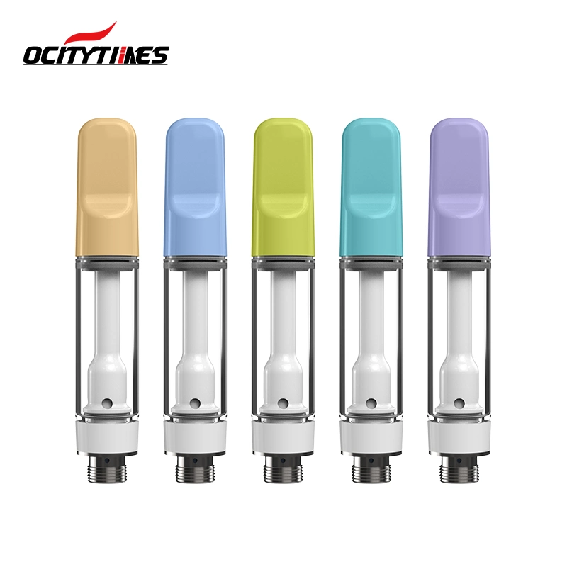 OcityTimes 0,5ml 1ml desechable de vidrio punta cerámica completa 510 rosca Atomizador