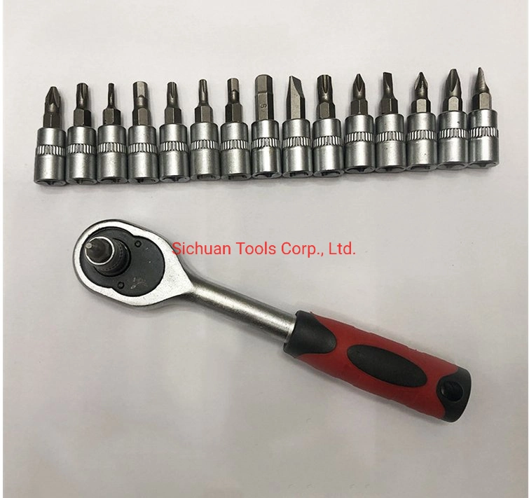 84PCS CRV Combined Tools Ratchet Socket Wrench Sets for Car Repair