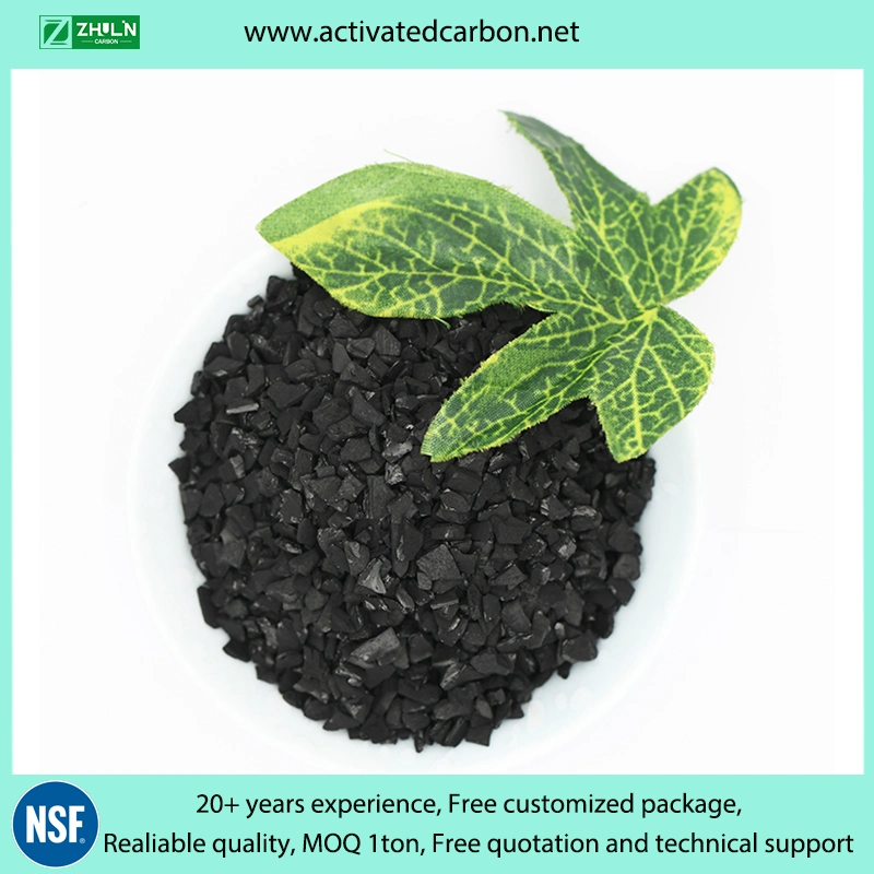 Ctc 60 Granular Activated Carbon Coconut Shell for Gold Adsorption