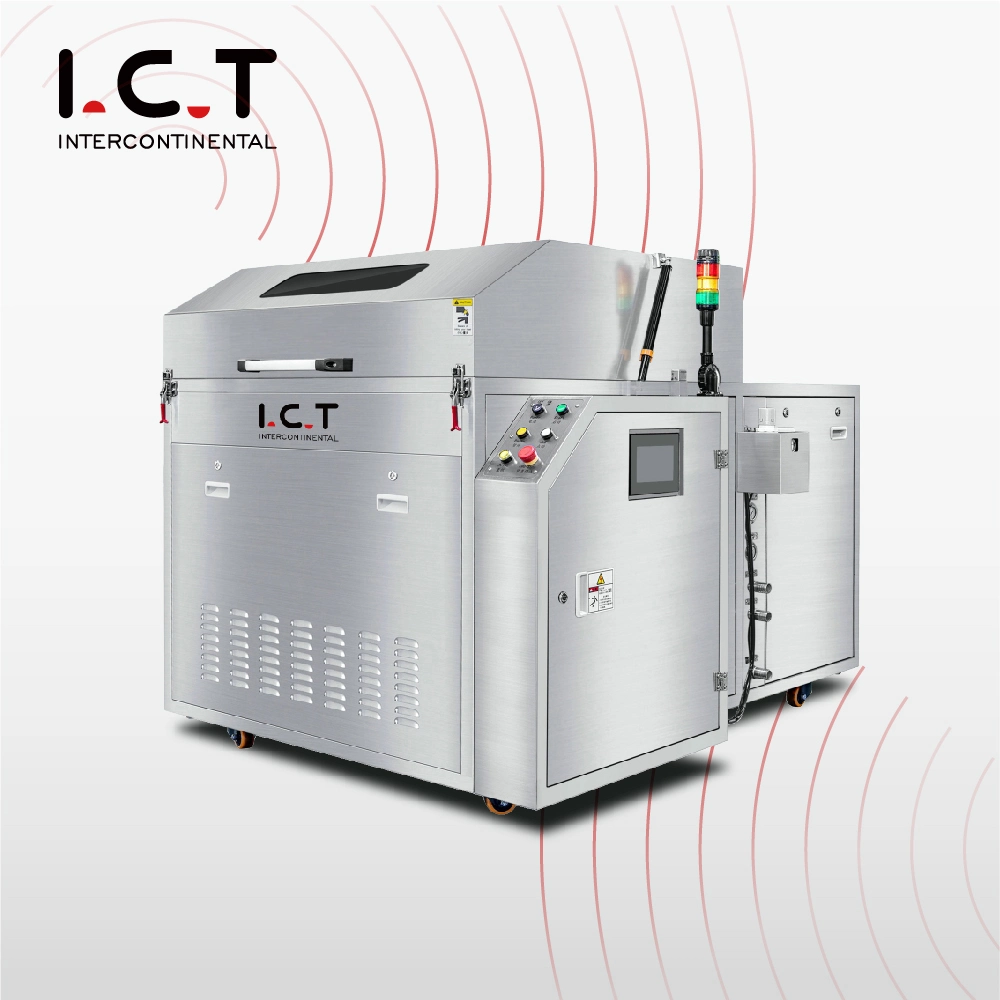 I.C.C.I.C. T dispositivo elétrico SMT de alta pressão e limpeza de bocal Máquina lavagem de equipamento de limpeza PCB