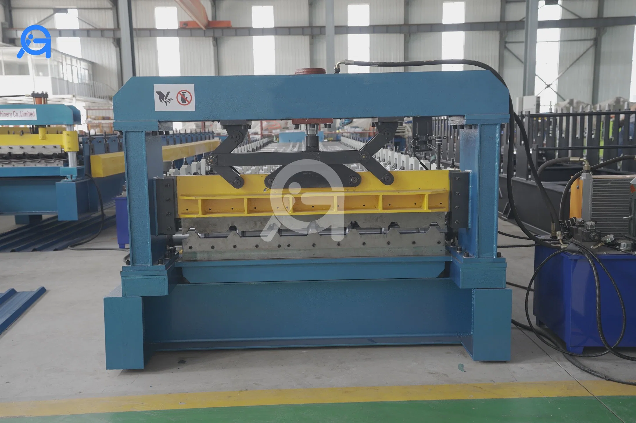 Trapezoidal Sheet Panel Wall Steel Board Making Roll Forming Machine Machinery