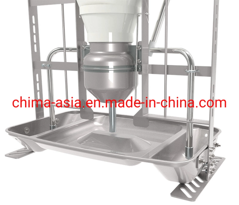 Pig Farming Equipment Plastic Pig Feeder Wet and Dry Feeder Trough