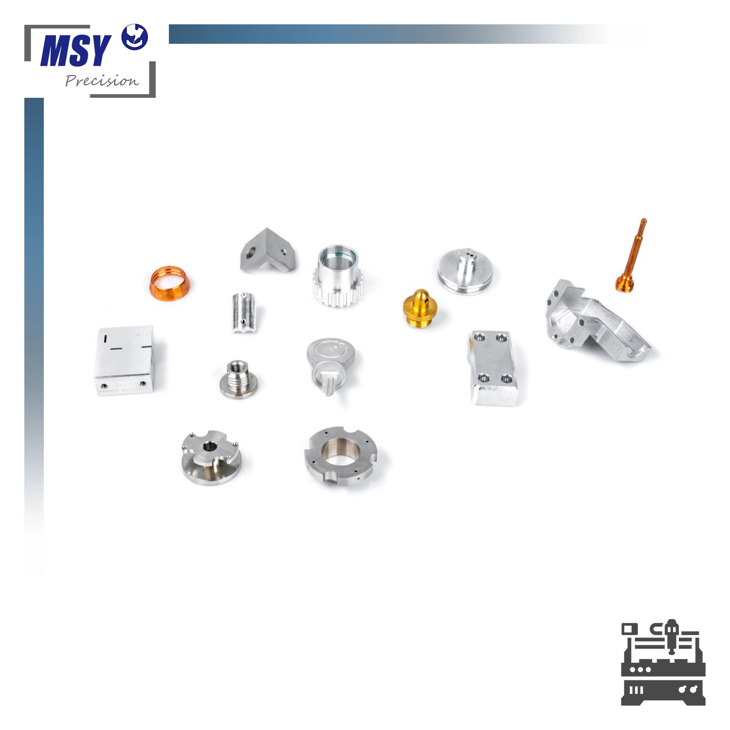 Fresado torneado CNC OEM piezas de precisión aparato eléctrico de acero inoxidable Piezas Micro Metal